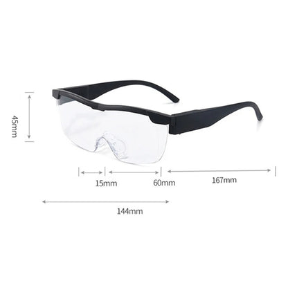 Gafas de lectura con lupa y luz modelo FK23D-60